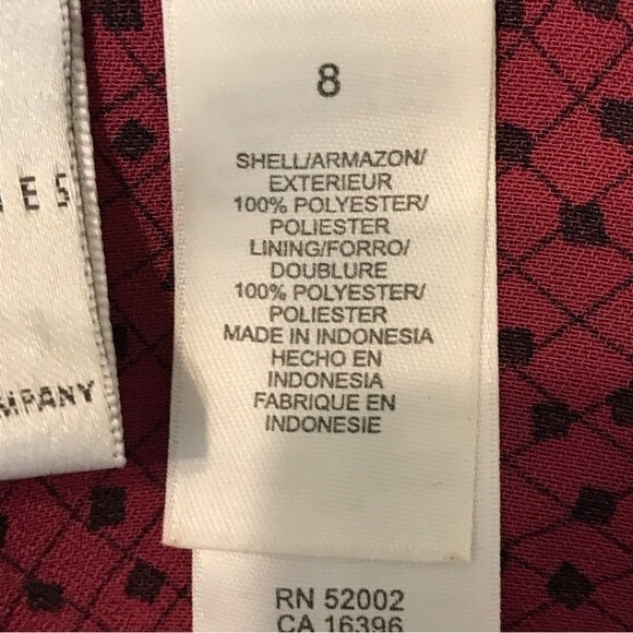 Emma James by Liz Clairborne Semi Sheer Button Up Blouse - Picture 7 of 8